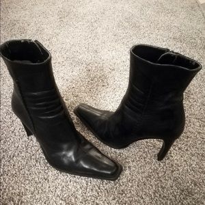 Italian leather boots